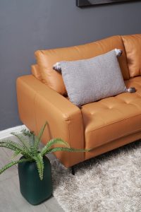 Sofa Rouge caramel - phối cảnh 2